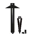 CL-0-BLK, AXITE, LIGHTING, CALDER, MEDIUM, TOP, PATH, LIGHT, 12V, BLACK
