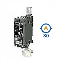 1 POLE 30 AMP BOLT ON GFI CIRCUIT BREAKER