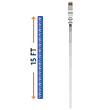 WICD0915GY, CABLE, CONCEPTS, 15FT, CAT, 6, PATCH, CABLE, GRAY