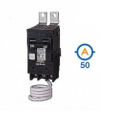 2 POLE 50 AMP GFCI BOLT ON CIRCUIT BREAKER