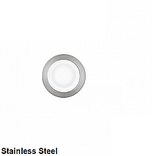 2012-27SS, WAC, LIGHTING, LED, 2", INGROUND, SLIM, ROUND, W/, HEX, LOUVE