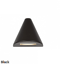 3021-27BK, WAC, LIGHTING, LED, 3", TRIANGLE, DECK, , LIGHT, 27K, 12V, BK