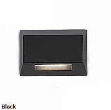 3031-27BK, WAC, LIGHTING, 3", RECTANGLE, DECK, , LIGHT, 27K, 12V, BK