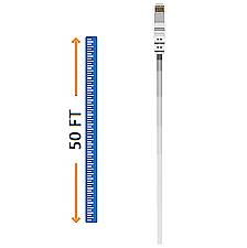 WICD0950GY, CABLE, CONCEPTS, 50FT, CAT, 6, PATCH, CABLE, GRAY