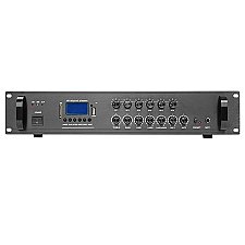 AMCD6500, 6, ZONE, AMP, 500W, 4-16, OHM, 70/100V, BLUETOOTH, RACK, MNT
