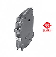 BL1-050, SIEMENS, 1, POLE, 50, AMP, BLUE, LINE, BREAKER, PUSH, ON