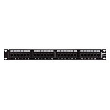 FHCD0324, 24-PORT, CAT5E, PATCH, PANEL, WITH, MOUNTING, BRACKET