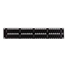 FHCD0348, 48-PORT, CAT5E, PATCH, PANEL, WITH, MOUNTING, BRACKET