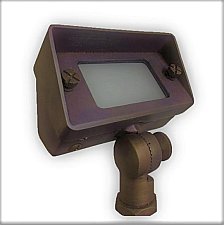 FRF057-TZ, SOLLOS, 4", FLOOD, REFLECTOR, FLOOD, 12V, TEXTURED, BRONZE