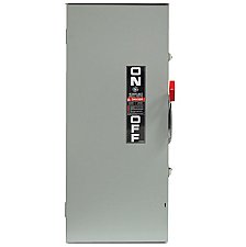 2 POLE 100 AMP 240V NEMA 1 HEAVY DUTY FUSED DISCONNECT 1PH