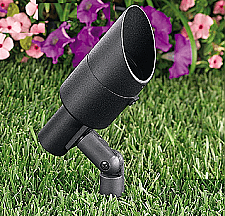 GR3218-B-NL, VISTA, PRO, MEDIUM, FLOOD, ANGLED, CAP, UPLIGHT, 12V, BLACK