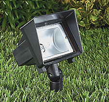 GR5203-B-NL, VISTA, PRO, MEDIUM, FLOOD, UPLIGHT, 12V, BLACK