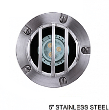 IGG049-SS, SOLLOS, INGROUND, FIXTURE, WITH, ROCK, GUARD, SS