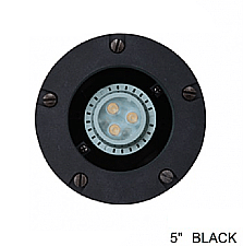IGT049-CB, SOLLOS, INGROUND, FIXTURE, WITH, TRIM, RING, BLACK