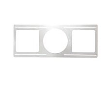 PLT-NC/8DL-LONG, NATURALED, 8", MOUNTING, PLATE, FOR, DOWNLIGHTS