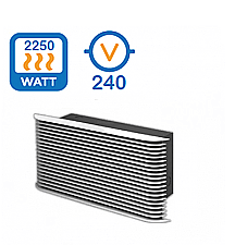 PAW2422-U, KING, 240V, PIC-A-WATT, PAW, WALL, HEATER, WITH, ULTRA, GRILL