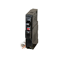 QO120GFI, SQUARE, D, 1, POLE, 20, AMP, PUSH, ON, GROUND, FAULT, BREAKER