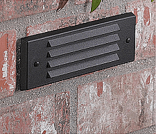 SL4246-B-NL, VISTA, PRO, 12V, RECTANGULAR, STEP, LIGHT, BLACK