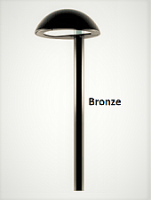 TN-0-BRZ, AXITE, TITIAN, SIDE, DOME, PATH, LIGHT, 12V, BI-PIN, G4, BRONZE