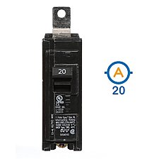 1 POLE 20 AMP BOLT ON CIRCUIT BREAKER