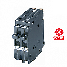 BL2-030, SIEMENS, 2, POLE, 30, AMP, BLUE, LINE, BREAKER, PUSH, ON