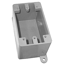 RFD, ROYAL, PVC, 1 GANG, FD, BLANK, ELECTRICAL, BOX