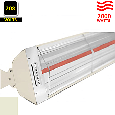 W-2028-SS-BE, INFRATECH, BEIGE, W-, SINGLE, ELEMENT, HEATER, 2000, WATTS, 208V