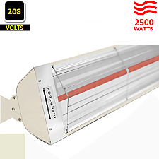 W-2528-SS-BE, INFRATECH, BEIGE, W-, SINGLE, ELEMENT, HEATER, 2500, WATTS, 208V