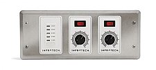 30-4046, INFRATECH, 2, ZONE, ANALOG, CONTROLLER, WITH, DIGITAL, TIMER