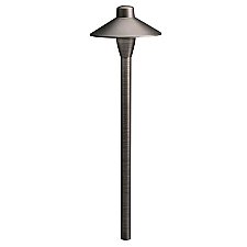 15478CBR, KICHLER, 12V, BRASS, 6.75", PATH, LIGHT, CENTENNIAL, BRASS