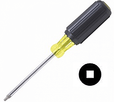 35-691, IDEAL, , SCREWDRIVER, #1, ROBERTSON, TIP, X, 4IN, SHAFT, RUBBER, GRIP, 8IN