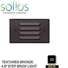 SBL048-TZ, SOLLOS, STEP, LIGHT, TEXTURED, BRONZE