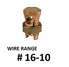 S10, TECHSPAN, S10, SPLIT, BOLT, COPPER, 16, STR, TO, 10STR