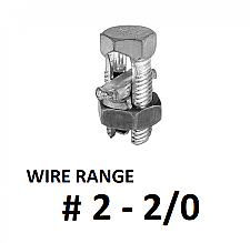 SWA8, TECHSPAN, SWA8, SPLIT, BOLT, 2, SOL, -, 2/0, STR