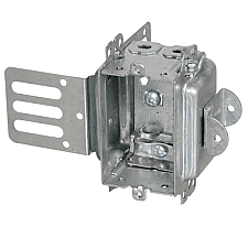 3104LSSAX, VISTA, 1 GANG, ELECTRICAL, BOX, WITH, CLAMPS, FOR, STEEL, STUD