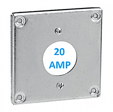 8364, VISTA, ELECTRICAL, PRODUCTS, COVER, PLATE, FOR, 1.562, DIA, HOLE