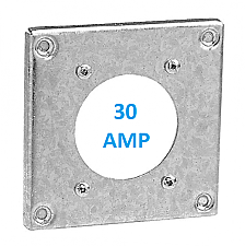 8366, VISTA, ELECTRICAL, PRODUCTS, COVER, PLATE, FOR, 2.165, DIA, HOLE