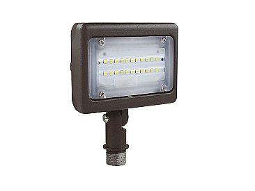 LED-FXFDL15/77/40K/BZ-KNC, NATURALED, 15W, FLOOD, KNUCKLE, MOUNT, 4K, BRONZE
