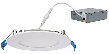 LED4DLR-65L9CCT5, NATURALED, 4", ROUND, SLIM, DOWNLIGHT, 27/3/35/4/5K, 9361