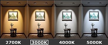 12" ROUND FLUSH MOUNT 24W 3CCT 120V