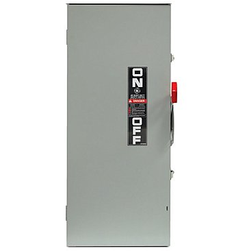 3 POLE 600 AMP 600V NEMA 1 HEAVY DUTY FUSED DISCONNECT 3PH