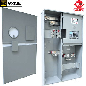 CT4-WS-BC, HYDEL, 400, AMP, METER, BASE, WITH, DISCONNECT