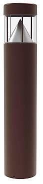 LED-FX8BLD18/42FCN/850/BZ, NATURALED, 9/13/18W, BOLLARD, W/CONE, REFLECTOR