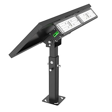 RP-SFL-20W-40K-BK-G1, SOLERA, 20W, SOLAR, FLOOD, LIGHT, 4K, OFF-GRID