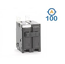 2 POLE 100 AMP BOLT ON CIRCUIT BREAKER
