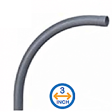 90B3X36, ROYAL, 3", X, 90, X, 36", RADIUS, GREY, DBII, BEND, 90B3X36