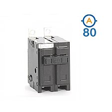 2 POLE 80 AMP BOLT ON CIRCUIT BREAKER