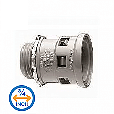 RKTA15, ROYAL, 3/4", ENT, CONNECTOR, C/W, LOCK, NUT