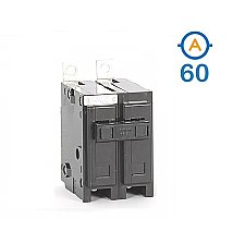 2 POLE 60 AMP BOLT ON CIRCUIT BREAKER