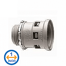 RKTA20, ROYAL, 1", ENT, CONNECTOR, C/W, LOCK, NUT